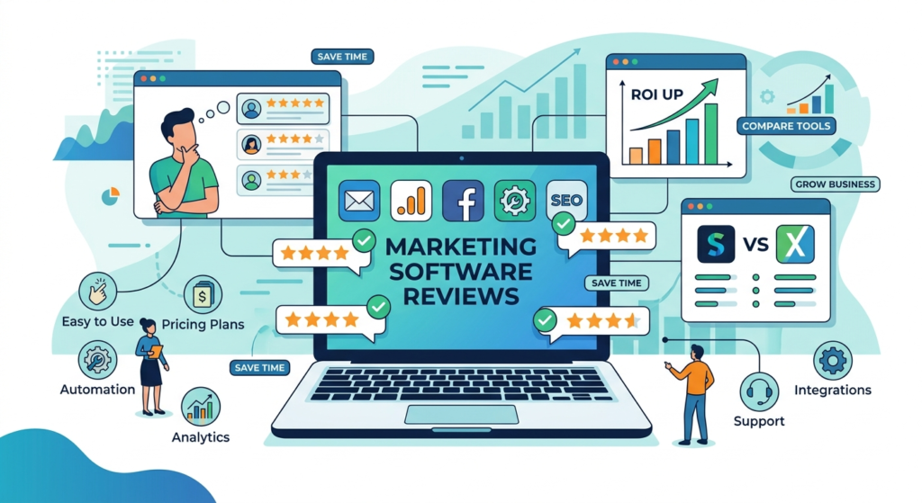 Marketing Software Reviews: Finding the Best Tools to Grow Your Business in 2026