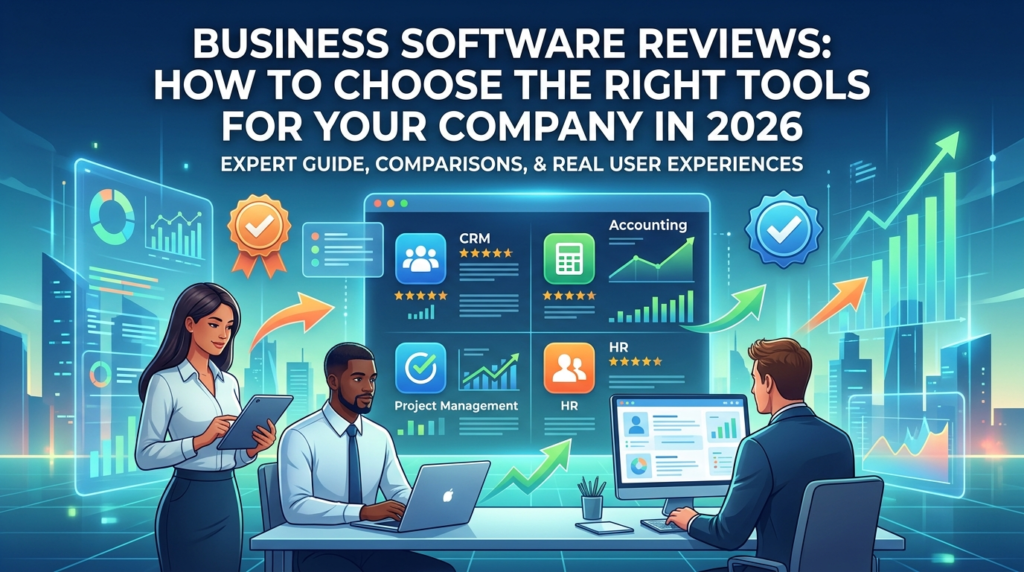 Business Software Reviews: How to Choose the Right Tools for Your Company in 2026